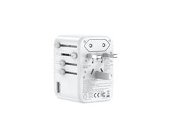 iCAN 65W 4-Port Universal Travel Adapter with 3 USB-C and 1 USB-A(Open Box)