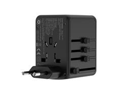 iCAN 35W 5-Port Universal Travel Adapter with 3 USB-C and 2 USB-A
