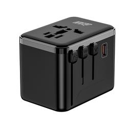 iCAN 35W 5-Port Universal Travel Adapter with 3 USB-C and 2 USB-A(Open Box)