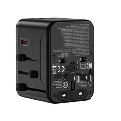 iCAN 35W 5-Port Universal Travel Adapter with 3 USB-C and 2 USB-A(Open Box)