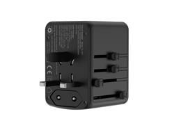 iCAN 35W 5-Port Universal Travel Adapter with 3 USB-C and 2 USB-A