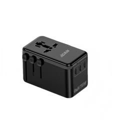 iCAN Adaptateur de voyage universel 70 W
