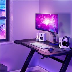 ICAN Heavy-Duty RGB Gas Spring Single Monitor Arm, fit 17"-49"