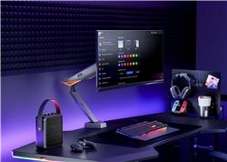 ICAN Heavy-Duty RGB Mechanical Single Monitor Arm, fit 17"-45"(Open Box)