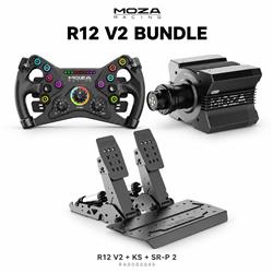 MOZA R12 V2 Bundle (R12 V2+KS+SRP2)