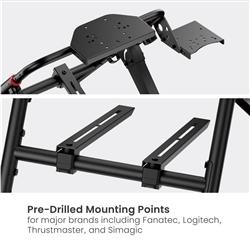 Support de volant pliable pour simulateur de course ARMORY - Noir