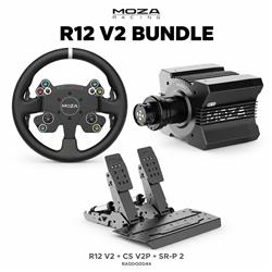 MOZA R12 V2 Bundle (R12 V2+CS V2P+SRP2)