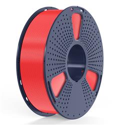 Filament méta PLA Sunlu 1,75 mm, 1 kg/bobine (rouge cerise)