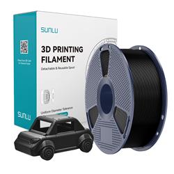 Sunlu 1.75mm, 1kg/spool, PETG filament (Black)