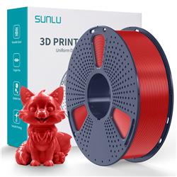 Sunlu 1.75mm, 1kg/spool, PETG filament (Red)