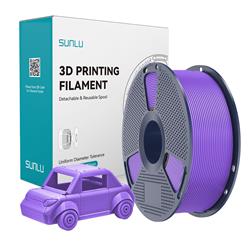 Sunlu 1,75 mm, 1 kg/bobine, filament PETG (violet)