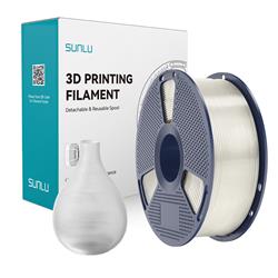 Sunlu 1.75mm, 1kg/spool, PETG filament (Transparent)