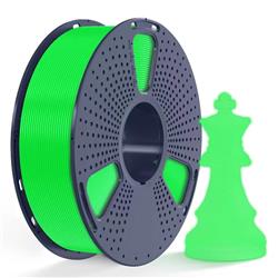 Sunlu 1.75mm, 1kg/spool, PLA filament (Glow In The Green) (Noctilucent Green)