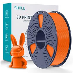 Sunlu 1.75mm, 1kg/spool, PLA meta filament (Sunny Orange)