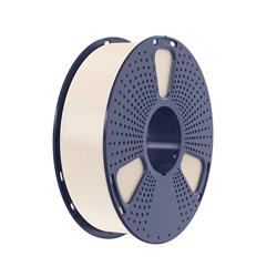 Filament méta PLA Sunlu 1,75 mm, 1 kg/bobine (blanc crème)