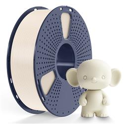 Filament méta PLA Sunlu 1,75 mm, 1 kg/bobine (blanc crème)