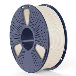 Filament méta PLA Sunlu 1,75 mm, 1 kg/bobine (blanc crème)