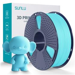 Sunlu 1.75mm, 1kg/spool, PLA meta filament (Ice Blue)