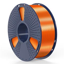 Sunlu 1.75mm, 1kg/spool, Silk PLA+ filament (Orange)