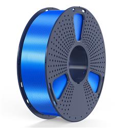 Sunlu 1.75mm, 1kg/spool, Silk PLA+ filament (Blue)