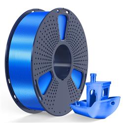 Sunlu 1.75mm, 1kg/spool, Silk PLA+ filament (Blue)