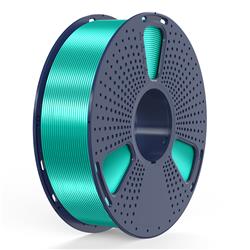 Sunlu 1.75mm, 1kg/spool, Silk PLA+ filament (Green)