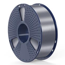 Sunlu 1.75mm, 1kg/spool, Silk PLA+ filament (Grey)