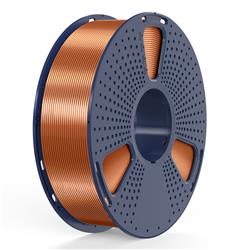 Sunlu 1.75mm, 1kg/spool, Silk PLA+ filament (Red Copper)