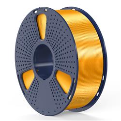 Sunlu 1.75mm, 1kg/spool, Silk PLA+ filament (Brass)