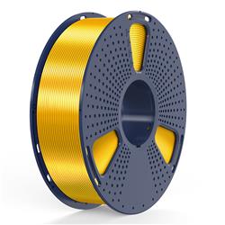 Sunlu 1.75mm, 1kg/spool, Silk PLA+ filament (Light Gold)