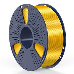 Sunlu 1.75mm, 1kg/spool, Silk PLA+ filament (Light Gold)