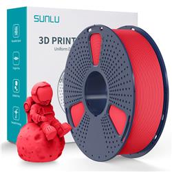 Sunlu 1.75mm, 1kg/spool, PLA Matte (Red)