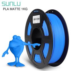 Sunlu 1.75mm, 1kg/spool, PLA Matte (Blue)