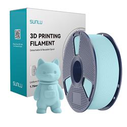 Sunlu 1.75mm, 1kg/spool, PLA Matte (Powder Blue)