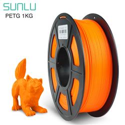 Sunlu 1.75mm, 1kg/spool, PETG filament (Sunny Orange)