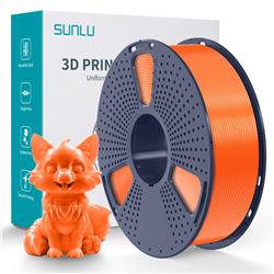 Sunlu 1.75mm, 1kg/spool, PETG filament (Sunny Orange)