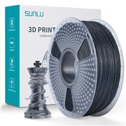 Sunlu 1.75mm, 1kg/spool, PLA Twinkling filament (Black)