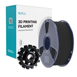 Filament en fibre de carbone PETG Sunlu 1,75 mm, 1 kg/bobine