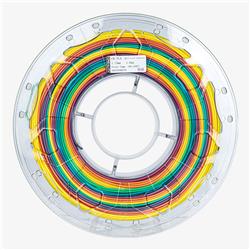 Creality CR-PLA Filament for FDM 3D Printer,1.0Kg 1.75mm, Rainbow