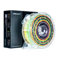 Creality CR-PLA Filament for FDM 3D Printer,1.0Kg 1.75mm, Rainbow