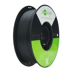 SOLEYIN Ultra PLA 3D Printing Filament 1kg, 1.75mm, Black