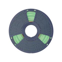 Filament PLA+ tricolore Sunlu Silk, bleu, vert, violet