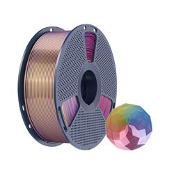Sunlu PLA soyeux + Quatrième couleur Bleu Violet Rouge Or