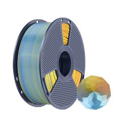 Sunlu PLA soyeux + Quatrième couleur Bleu Violet Orange Jaune
