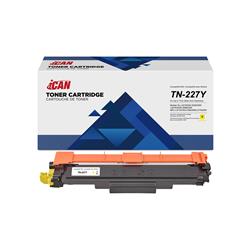 iCAN Compatible Brother TN227-2.3K-Y Yellow Toner Cartridge (TN227Y)