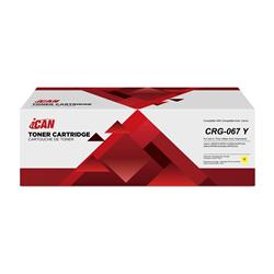 iCAN Cartouche de toner jaune compatible Canon 067