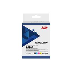 iCan Compatible Brother LC203 Black and Tri-color Ink Cartridge