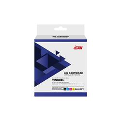 iCan Epson T288XL Black and Tri-color Ink Cartridge (Remanufactured)