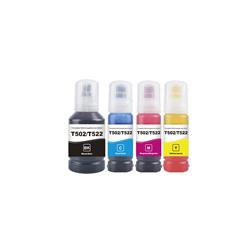 Bouteilles d'encre compatibles iCAN T502 T522 pour Epson Ecotank
