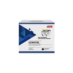iCAN Compatible Brother LC 401 XL Black Ink Cartridge